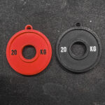 Gewichtsschijf Sleutelhanger – 20 KG